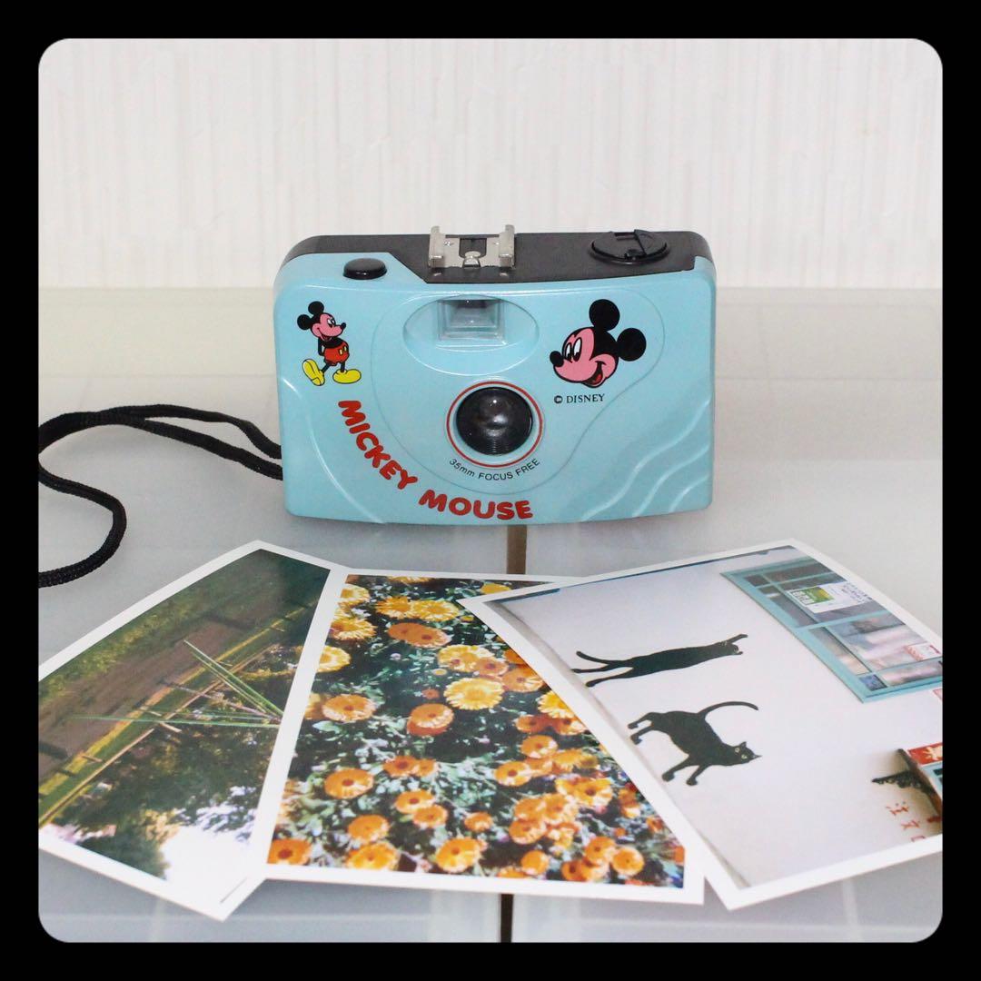 ミッキーマウス　フィルムカメラ