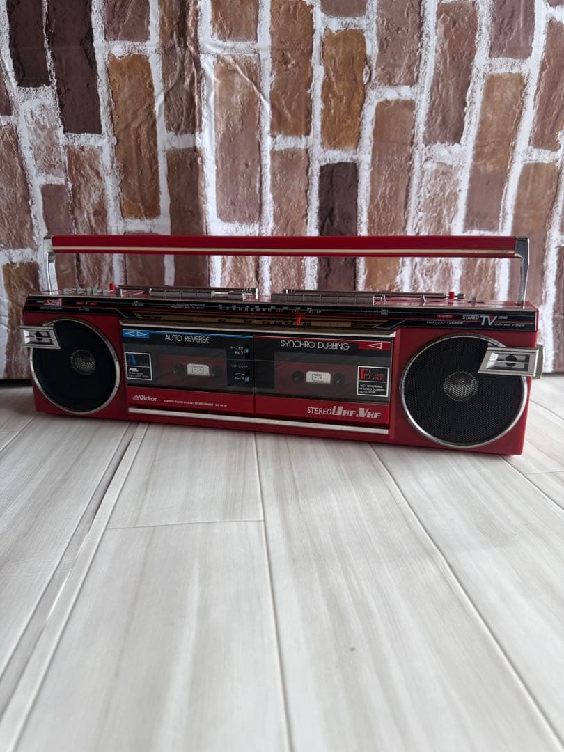 レトロ　Victor RC-V720 ステレオカセットレコーダー