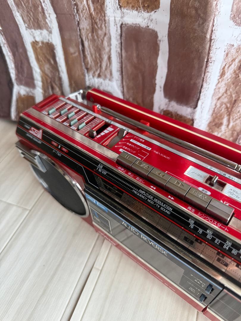 レトロ　Victor RC-V720 ステレオカセットレコーダー