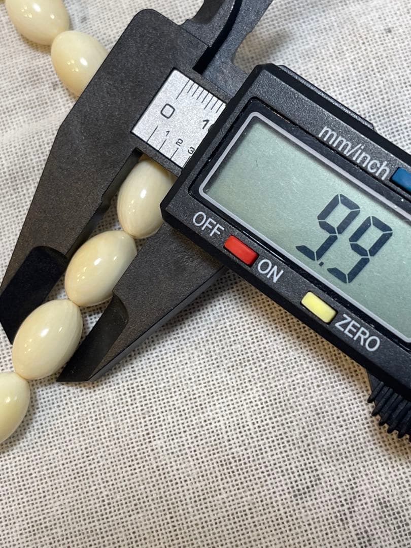 アイボリー念珠 数珠 ネックレス