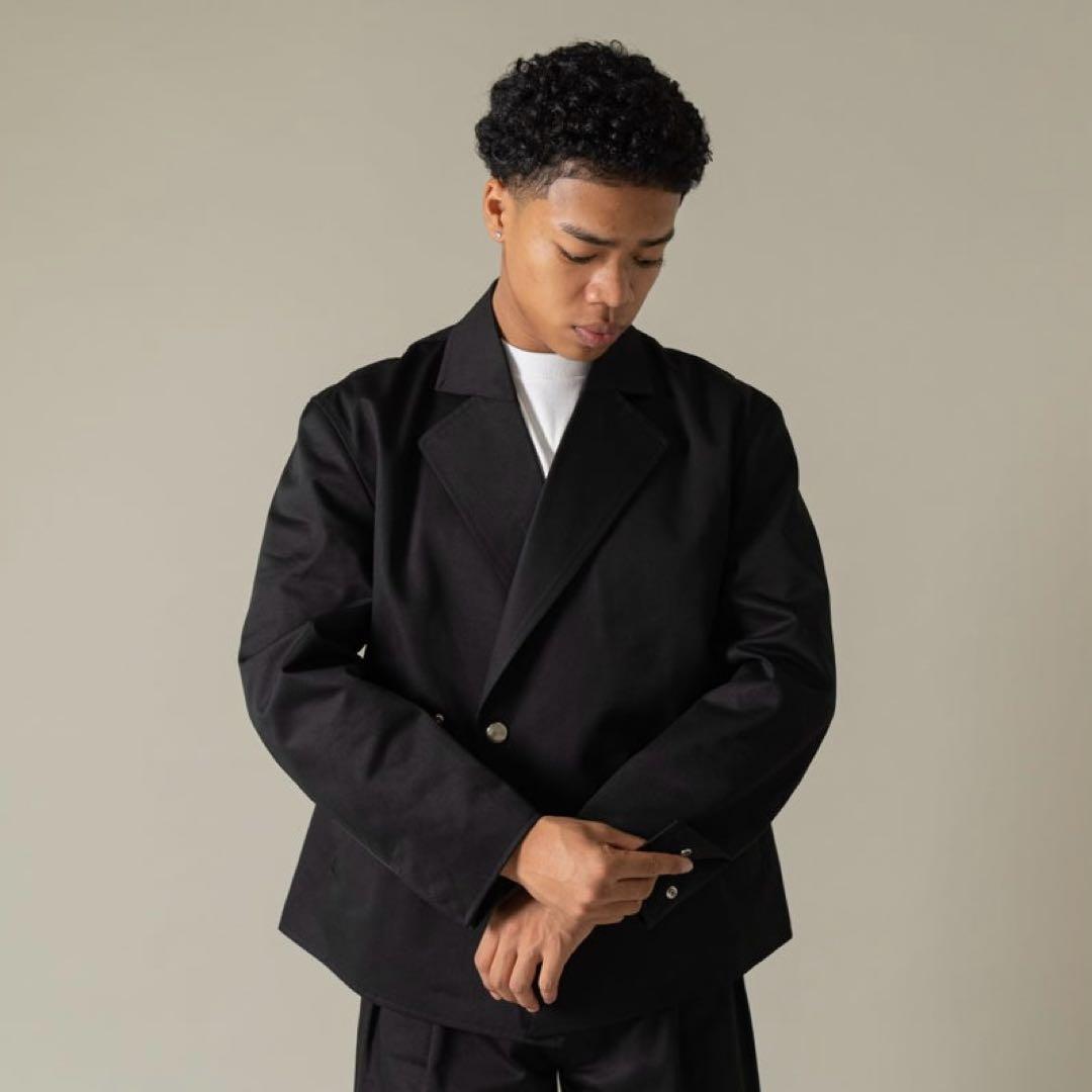 ジャケット・アウター simply complicated BOXY DOUBLE JACKET