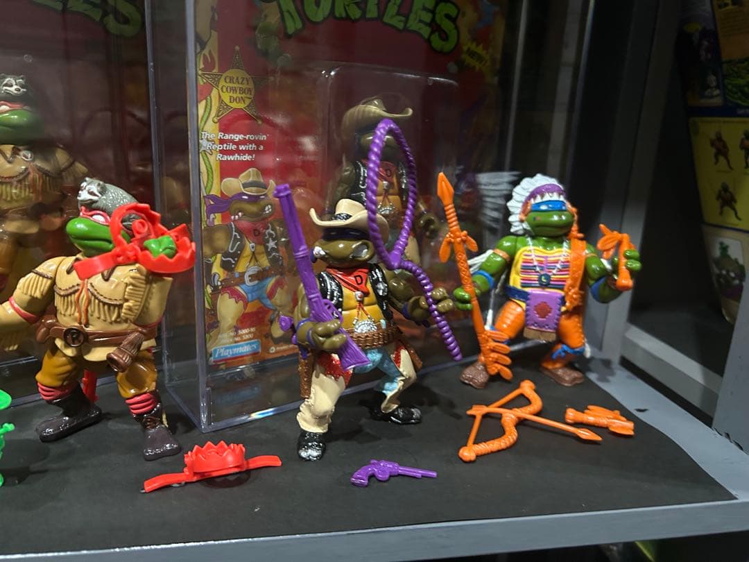 【欠品なし】ミュータントタートルズ フィギュア 4体セット レア　LOOSE