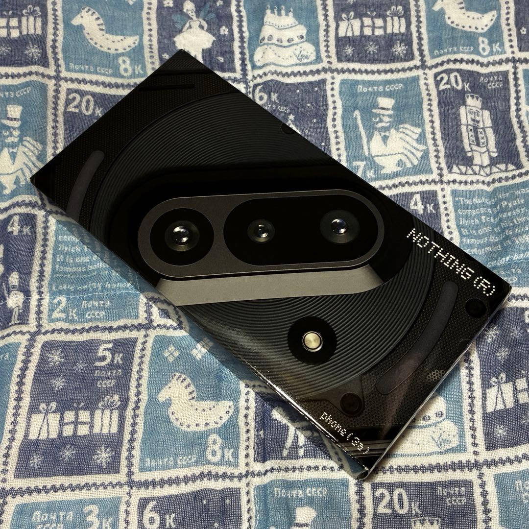 Nothing Phone 3a黒8GB/128GB SIMフリー 国内版 新品
