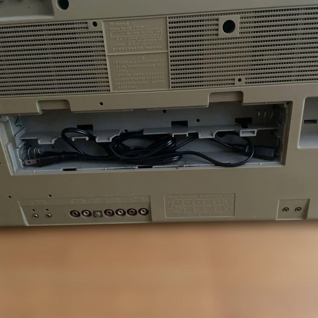 【動作確認済み】National RX-7000 ラジカセ