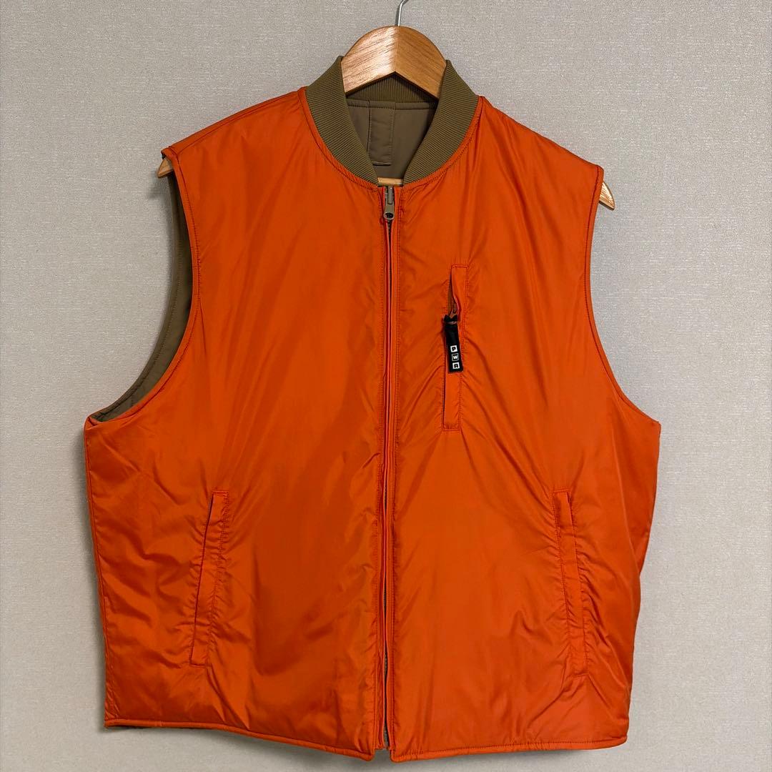 PWA TWO FACE QUILTED VEST プワ　ベスト　リバーシブル