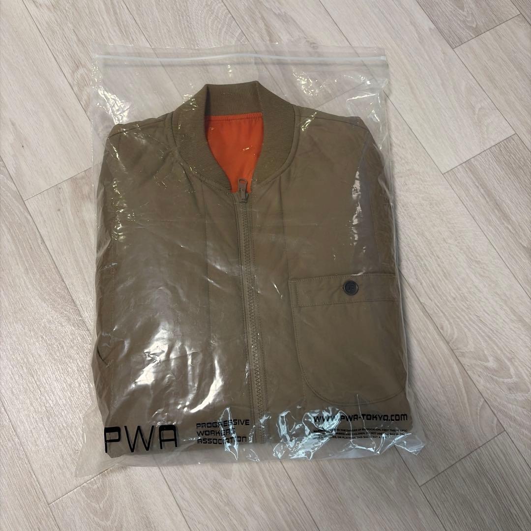 PWA TWO FACE QUILTED VEST プワ　ベスト　リバーシブル