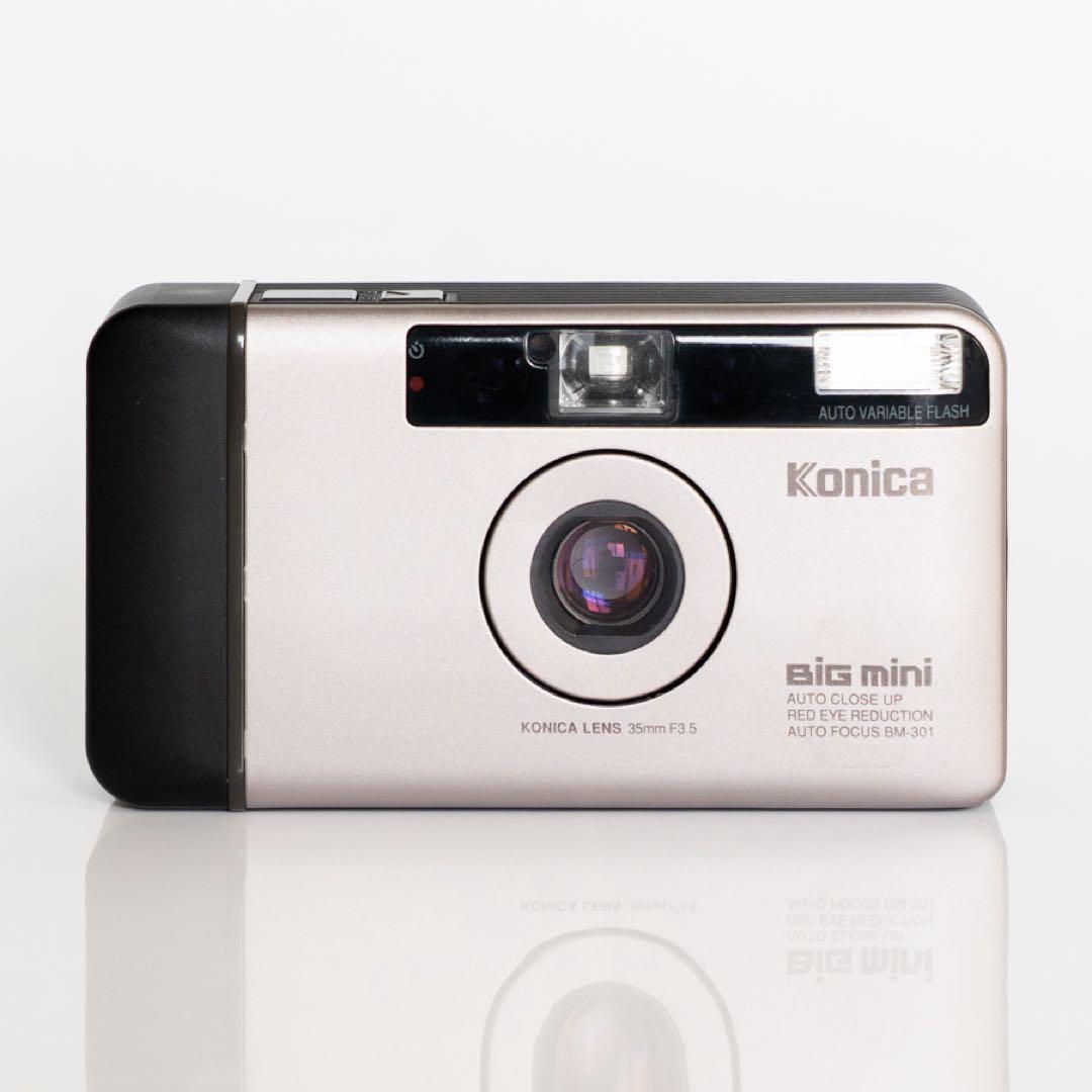 【完動品】コニカ Konica Big mini BM-301 フィルム カメラ