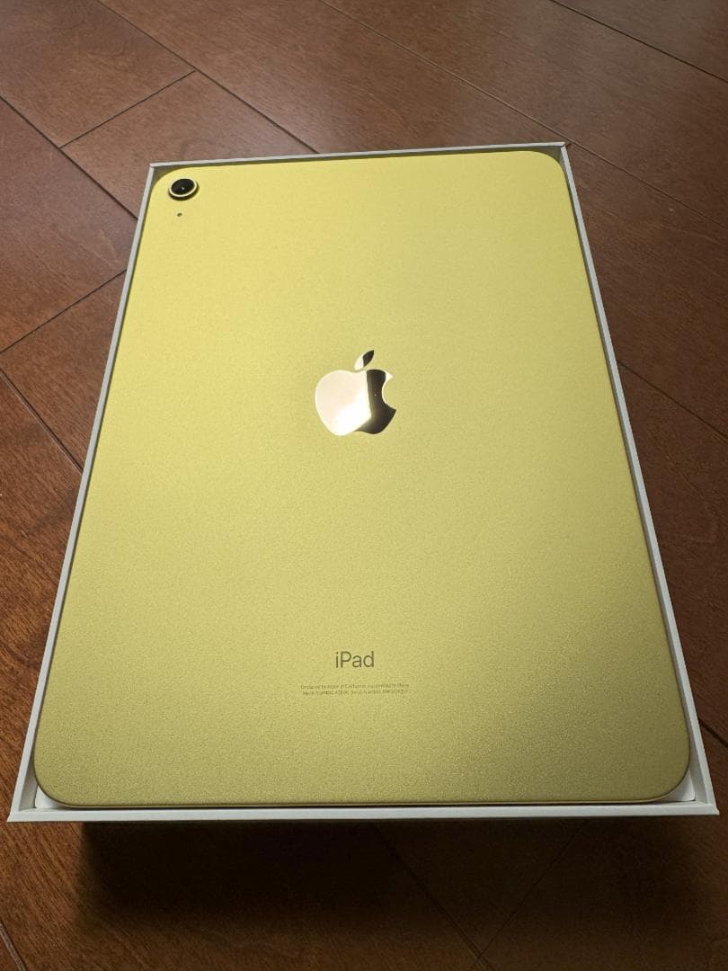 Apple iPad 第10世代 64GB Wi-Fiモデル イエロー 本体