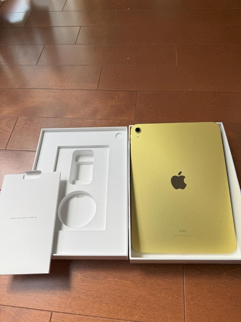 Apple iPad 第10世代 64GB Wi-Fiモデル イエロー 本体