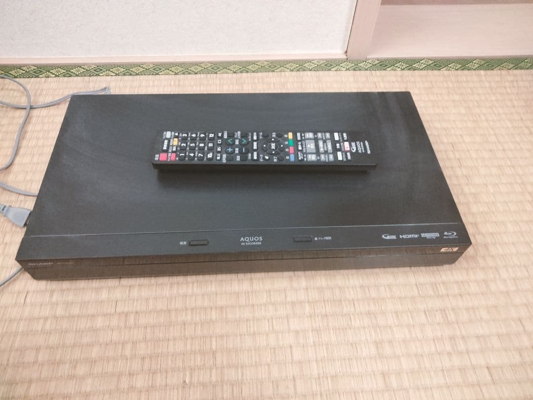 SHARP 4B-C10DW3 ブルーレイプレーヤー