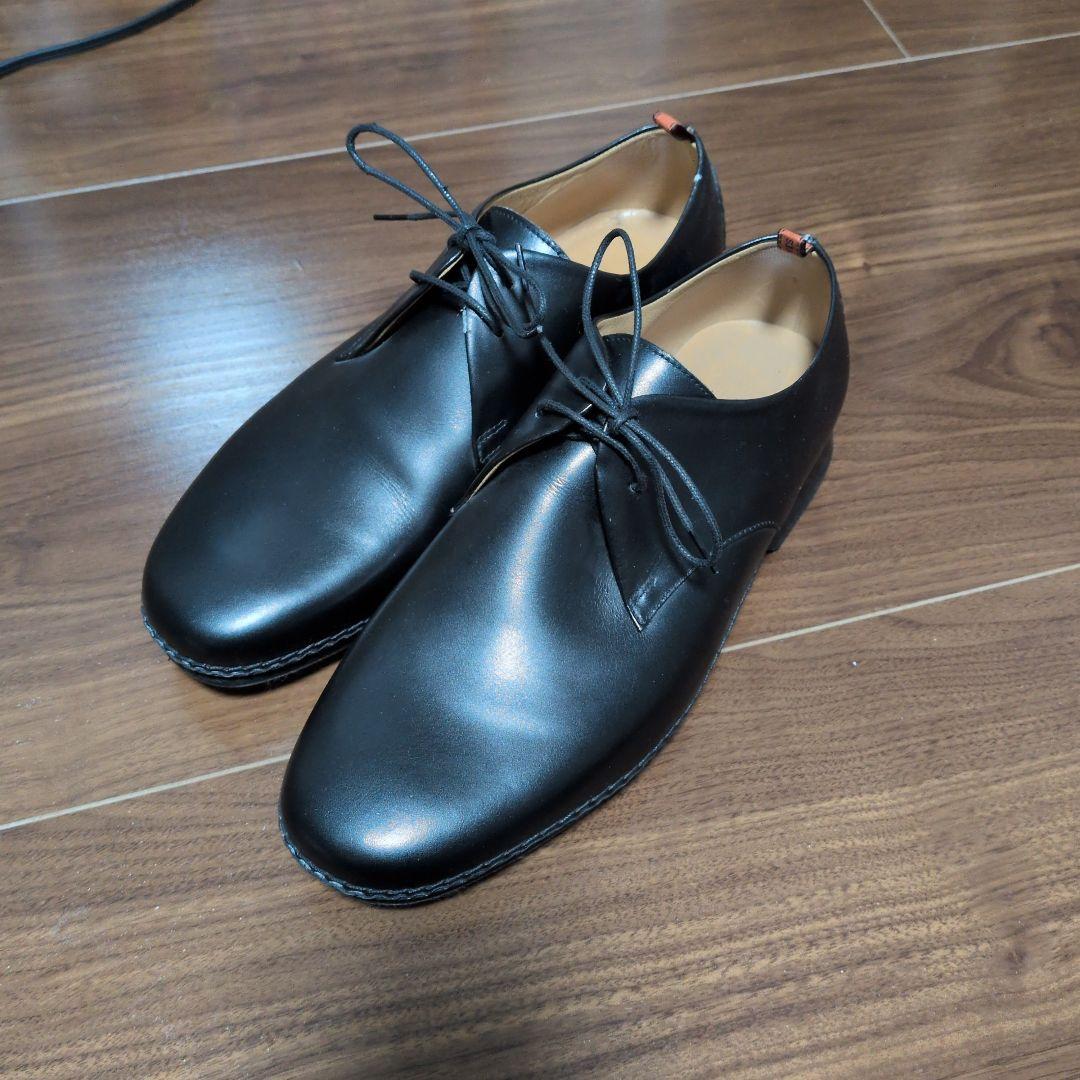 HERMES ブラック ドレスシューズ 40サイズ