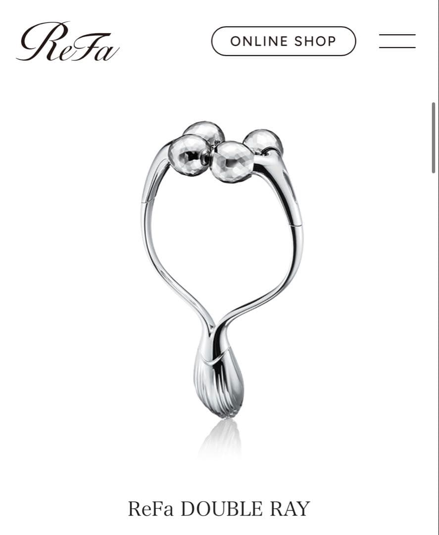 ReFa ダブルレイ 美顔器一式