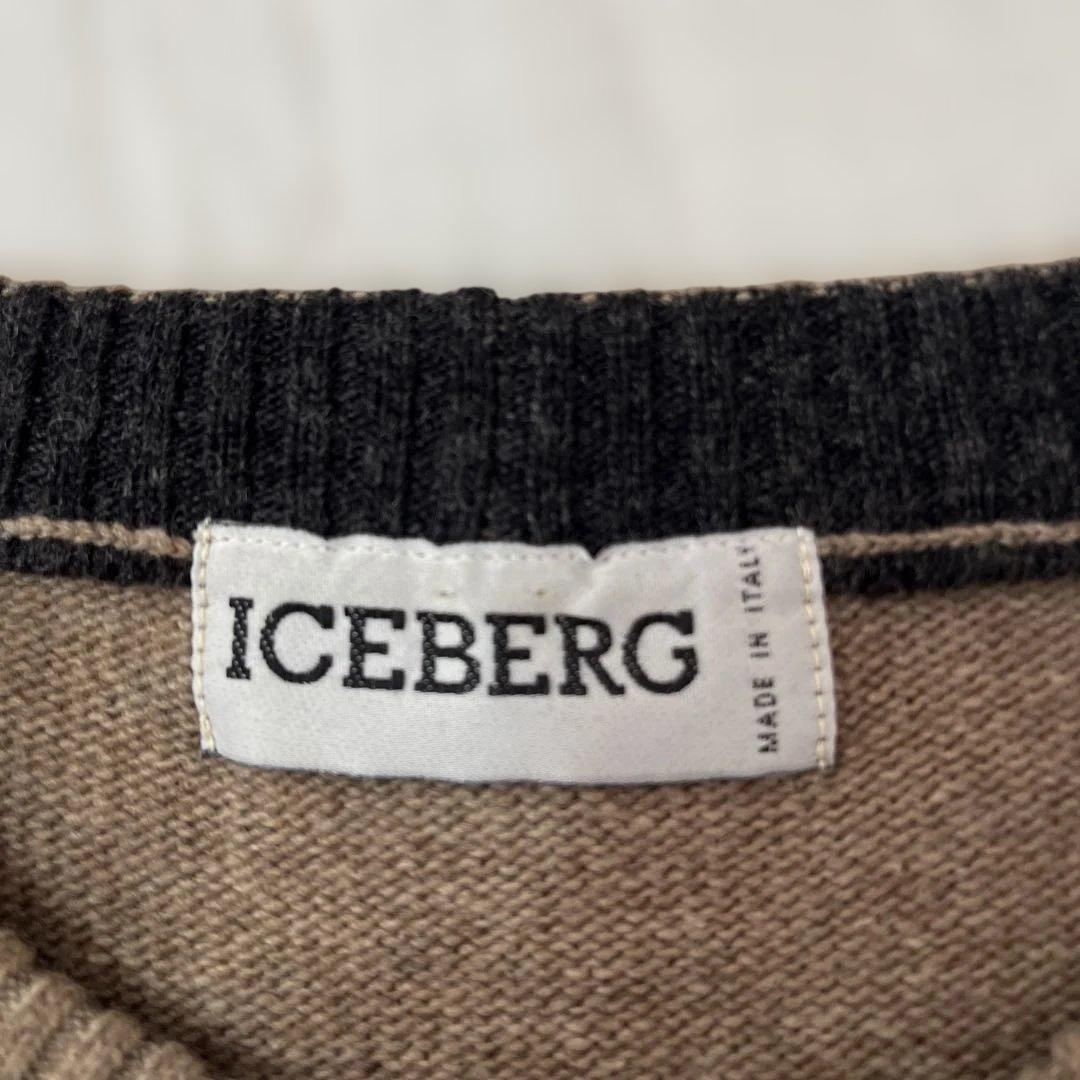 90s アイスバーグ ICEBERG イタリア製 バットマン ウール ニット