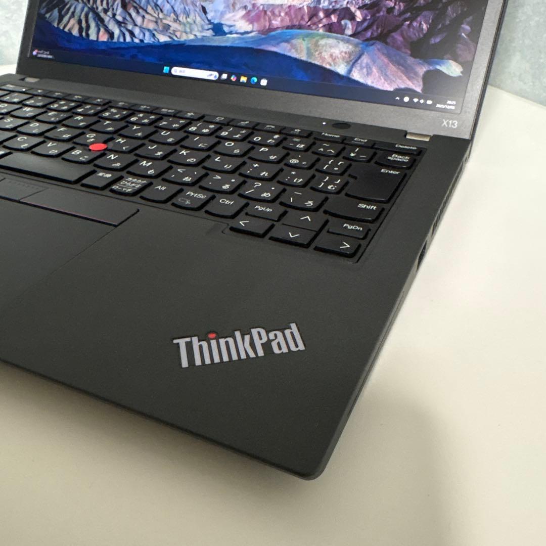ThinkPad X13Gen2 i7メモリ16GB ⭐️バッテリー99%美品