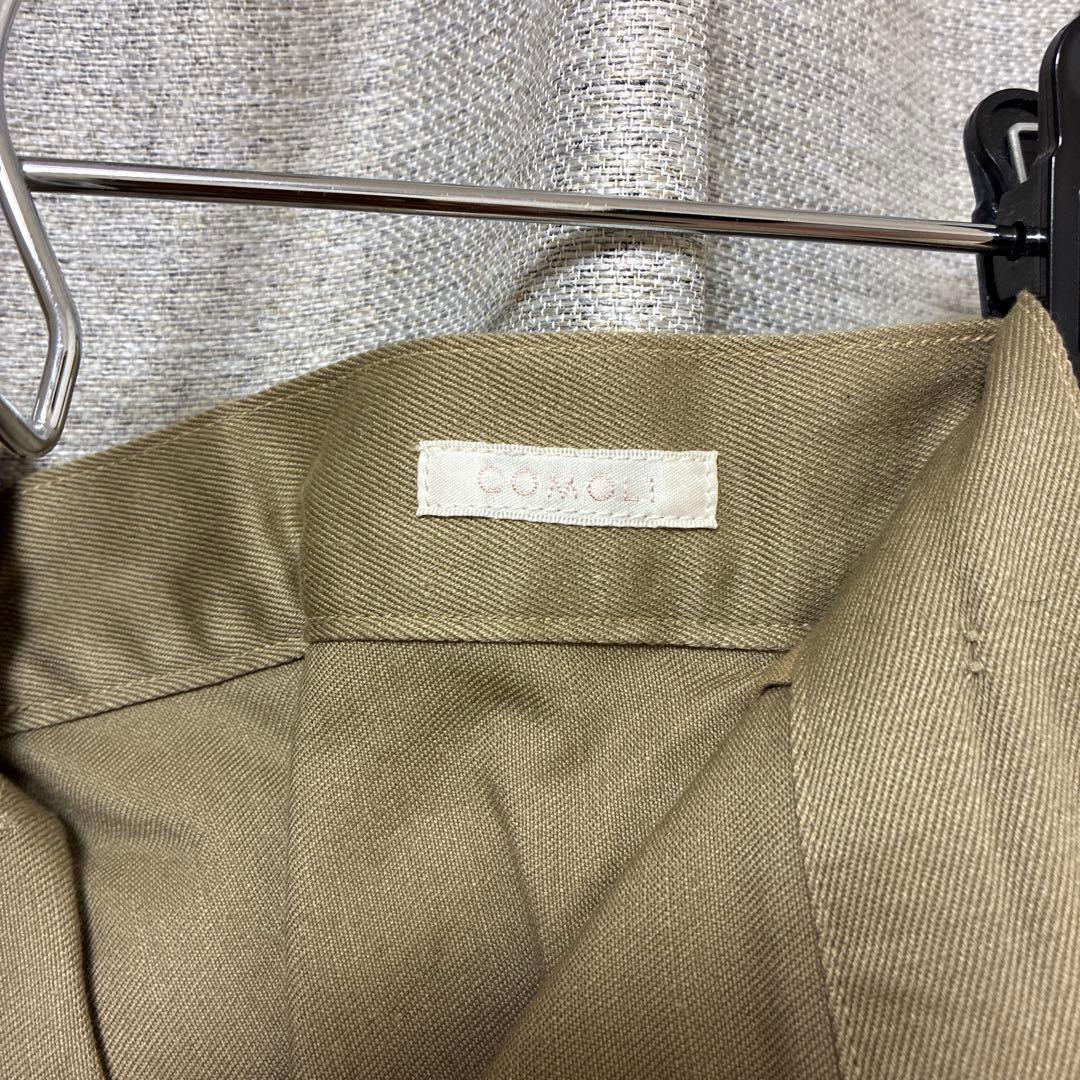COMOLI コットンチノオーバーパンツ【1】