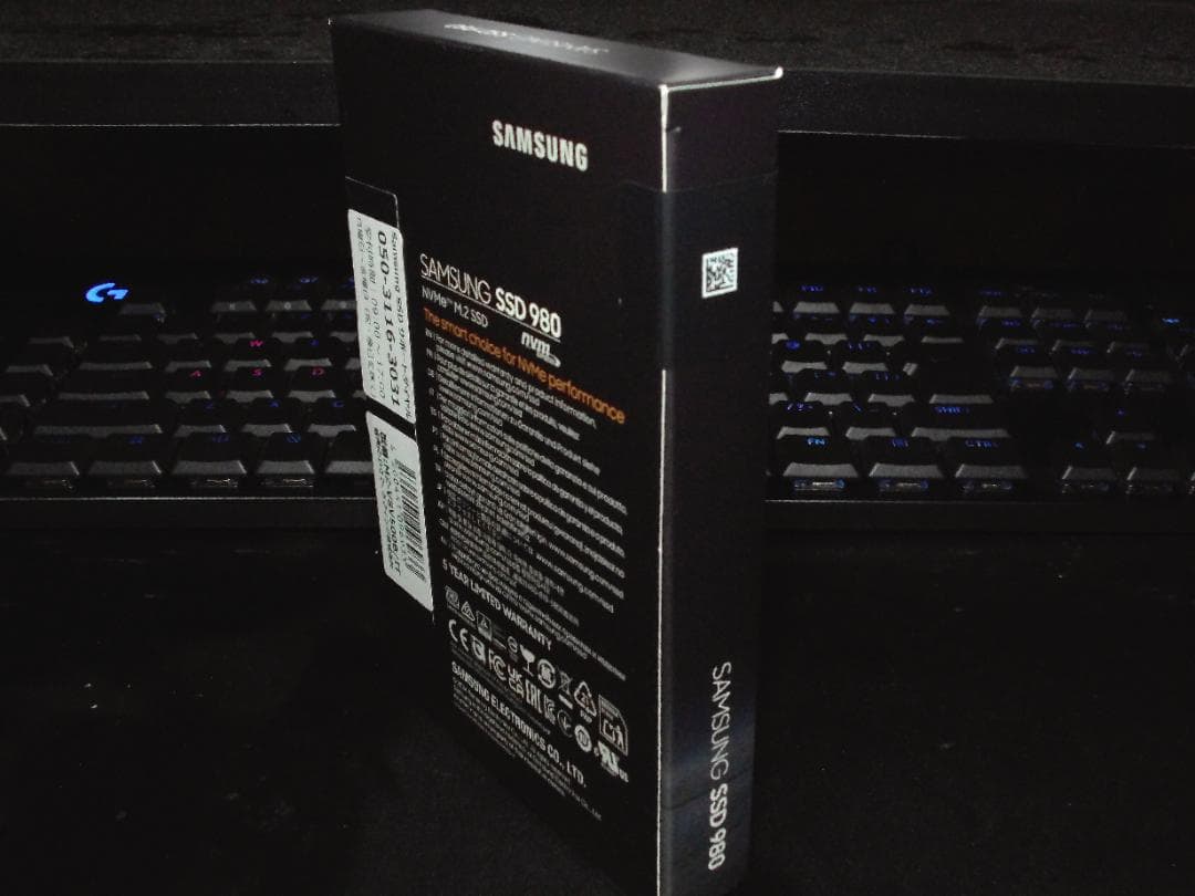 Samsung SSD 980 500GB NVMe M.2 ①