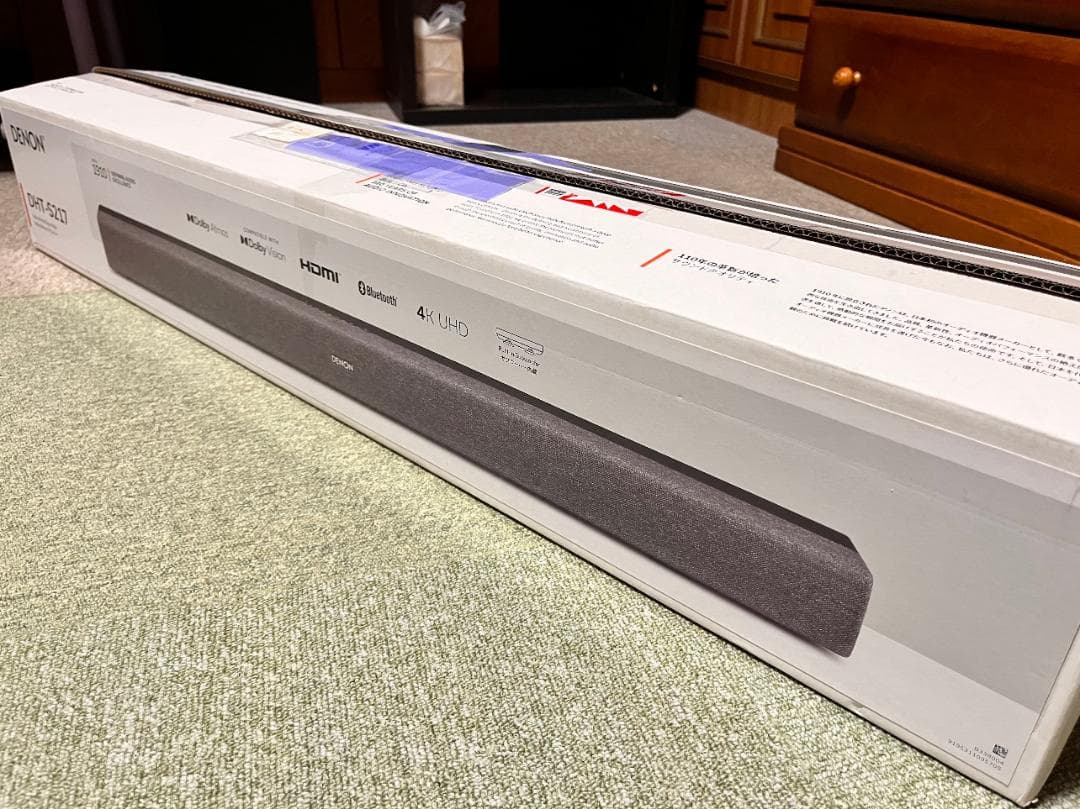 DENON DHTS217K サウンドバー デノン ブラック