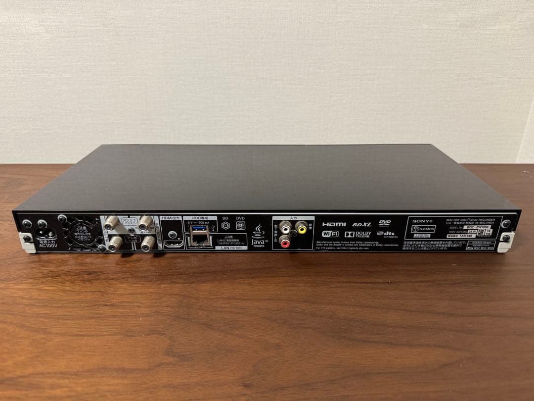 SONY ソニー ブルーレイレコーダー BDZ-ZW1000（1TB／3D対応）