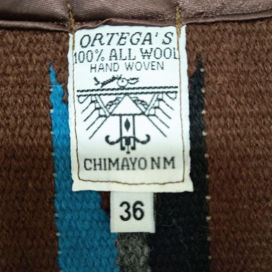 ORTEGA's オルテガ チマヨ ベスト 36 ブラウン