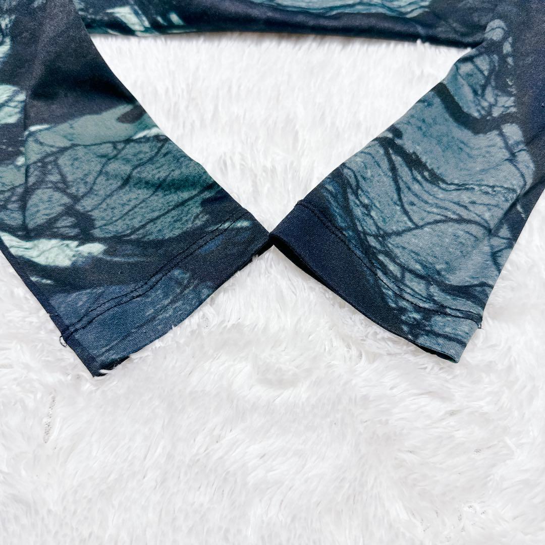 美品 プリーツプリーズ イッセイミヤケ 総柄 トップス ヴィンテージ