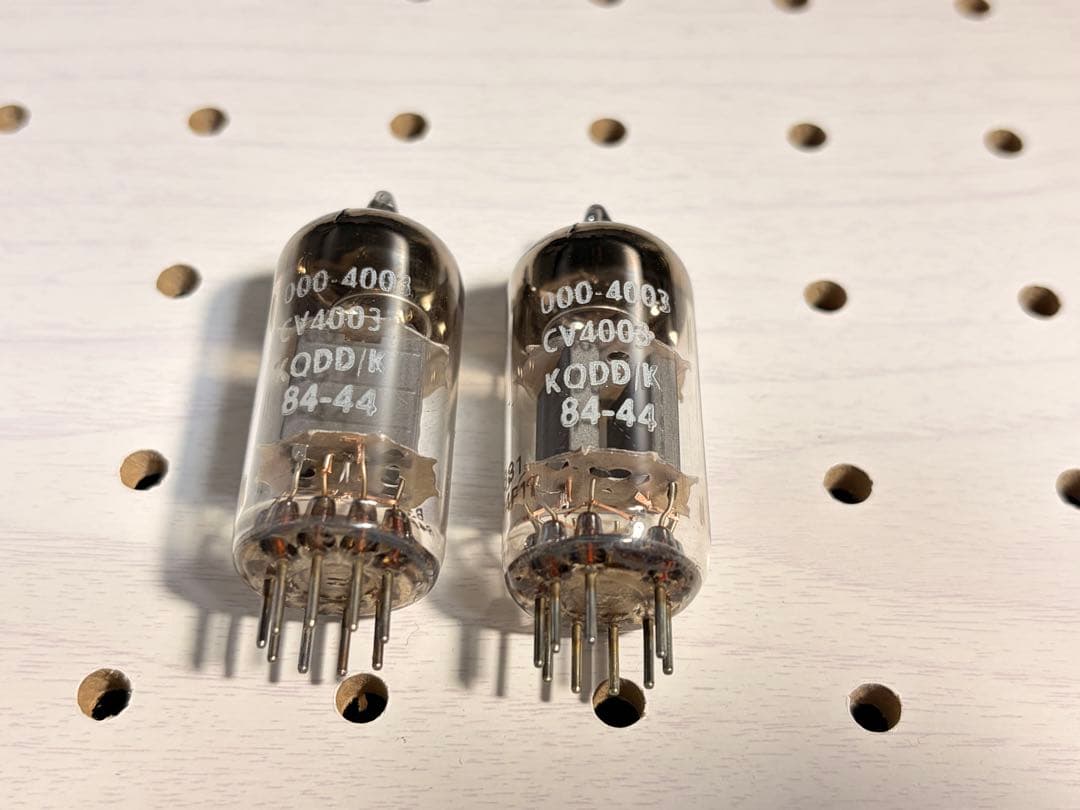 CV4003 KQDD/K 84-44 631 R4F1 真空管 2本