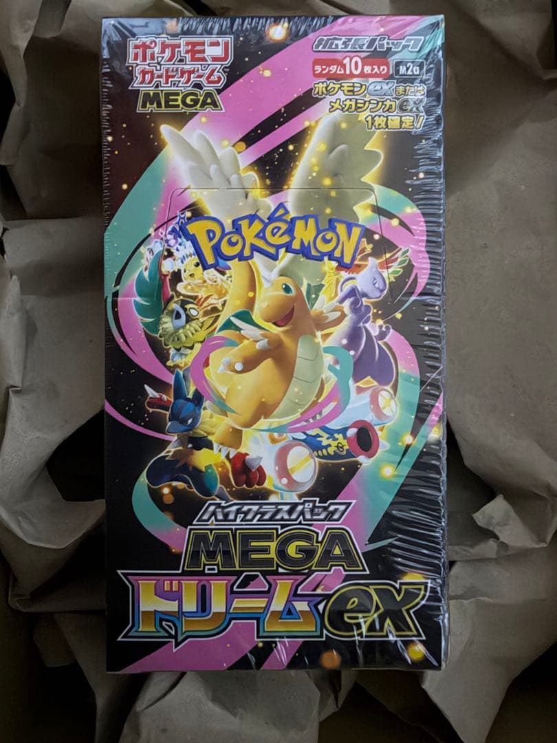 ポケモンカードゲーム　MEGAドリームex BOX
