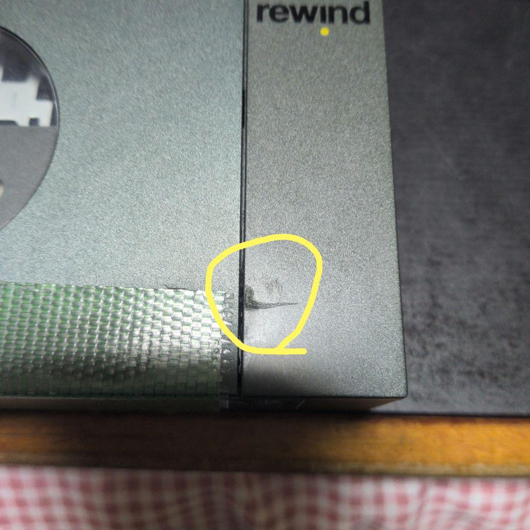 WE-001 カセットテーププレイヤー【ジャンク品】