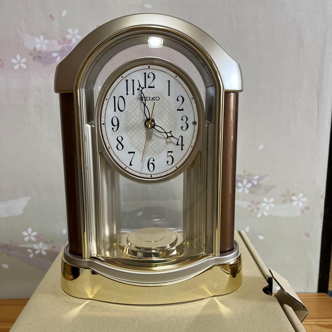 置き時計　電波クロック　SEIKO