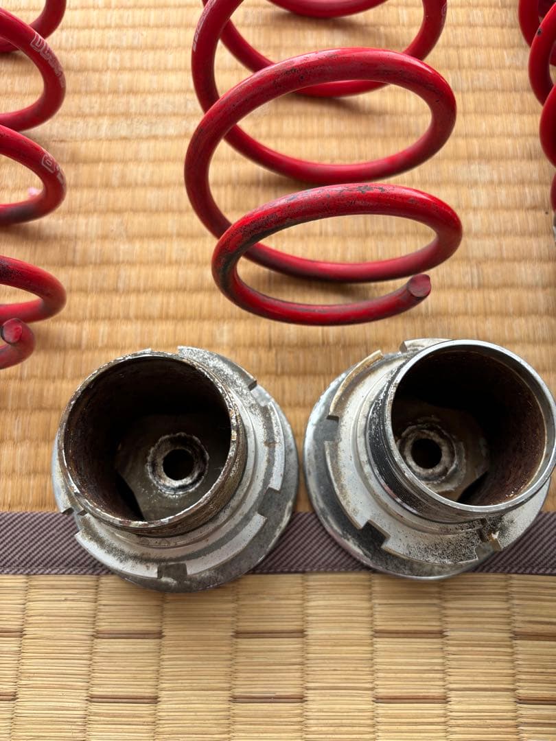 フィット　ge8 車高調　前後違うメーカー　リアジャンク