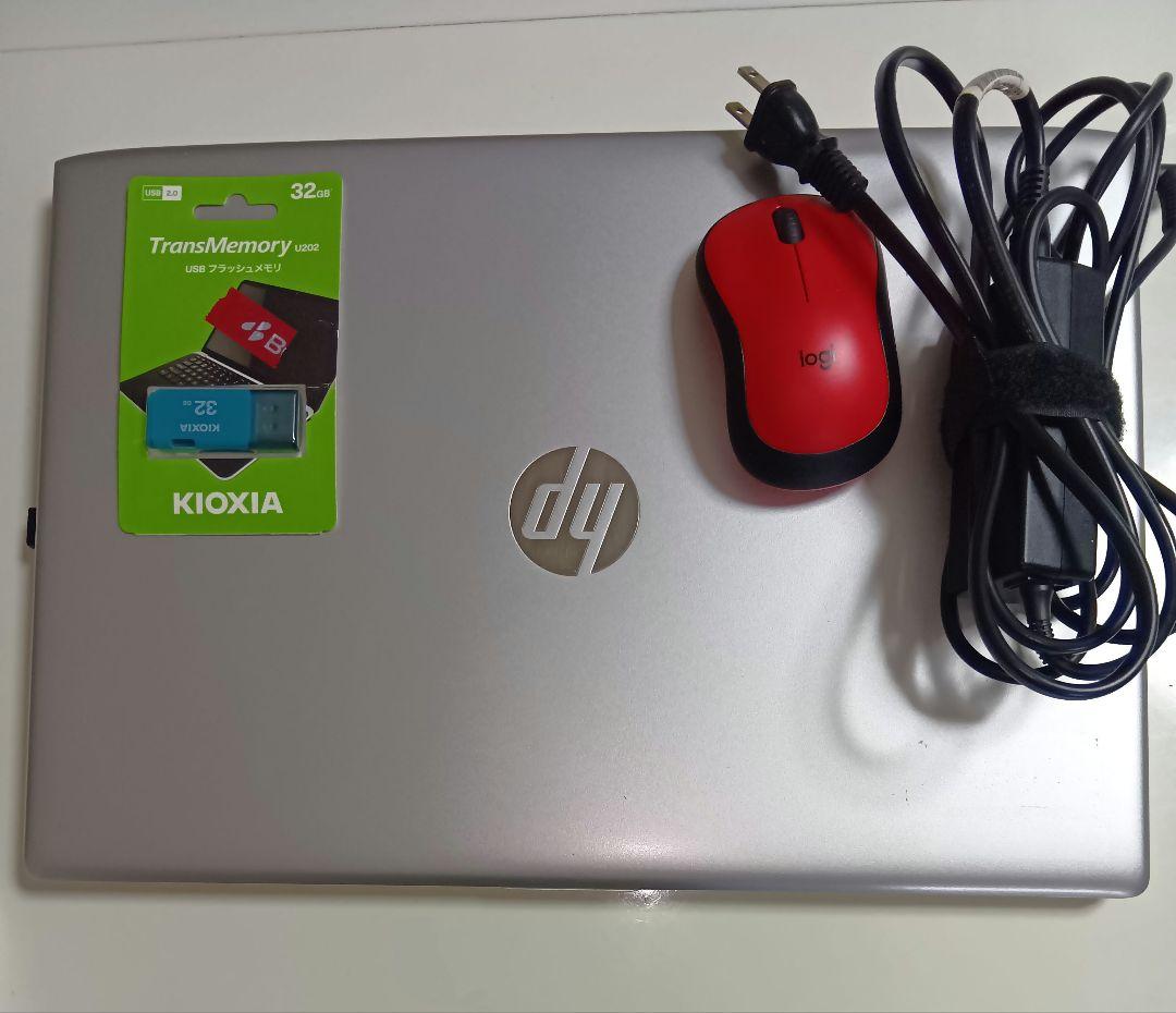 HP ノートPC Windows11 64bit Pro（メモリ16GB）