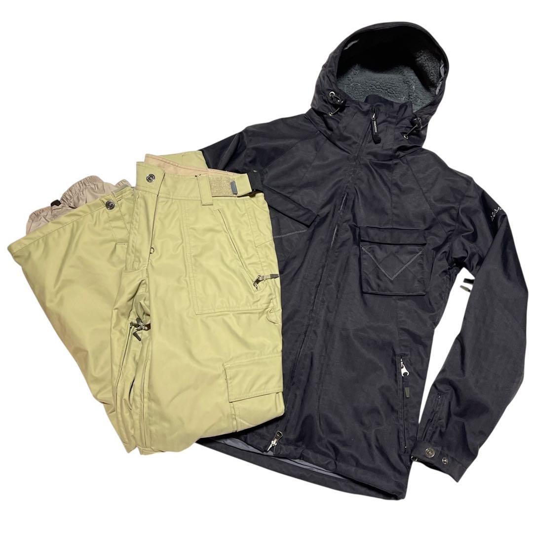 極美品 SESSIONS セットアップ スキー スノボウェア 上下 セッションズ