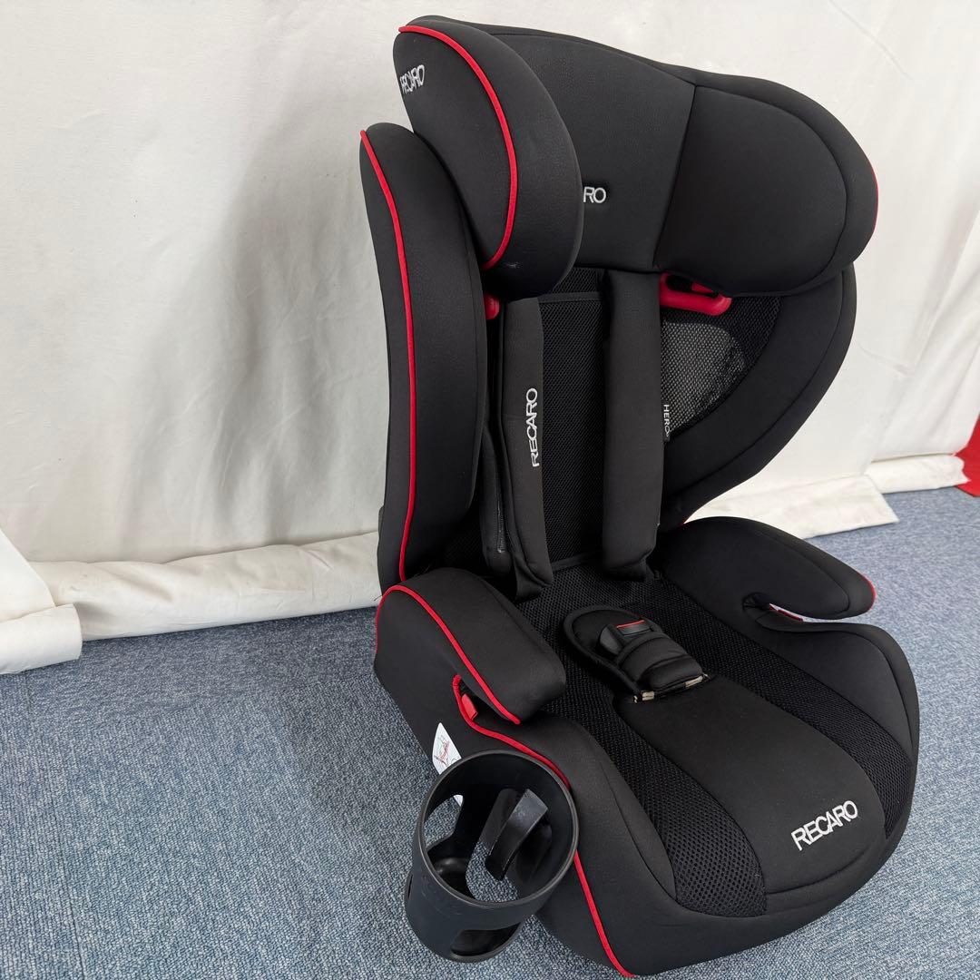RECARO チャイルドシート ブラック/レッド