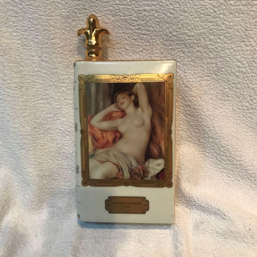 ルノワール WOMAN ASLEEP ブランデー瓶/リモージュ/コルク割なし美品