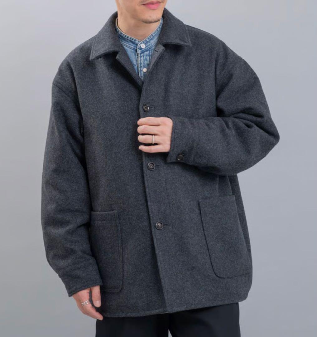 Wool coverall -nakawata- ウールカバーオール Lサイズ