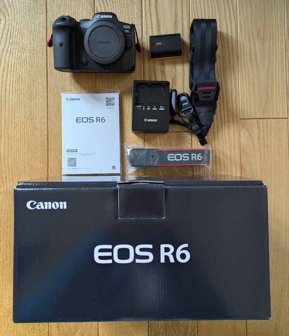 Canon EOS R6 ボディと付属品一式