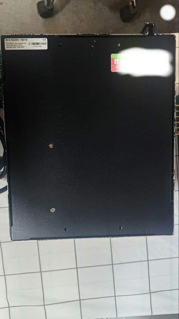 【ジャンク品】産業用組み込みコンピュータVecow RCS-9220H