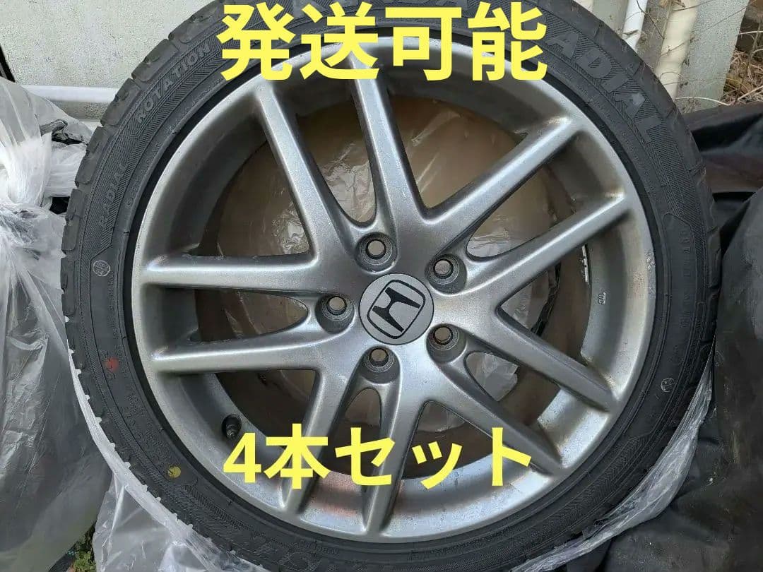 アコードユーロr cl7 純正ホイール KENDA KR20タイヤ付 4本セット