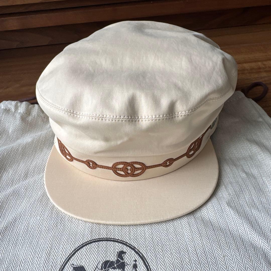 HERMES シェーヌダンクル　キャスケット