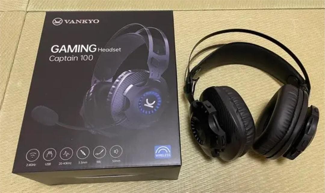 VANKYO ゲーミングヘッドセット キャプテン100