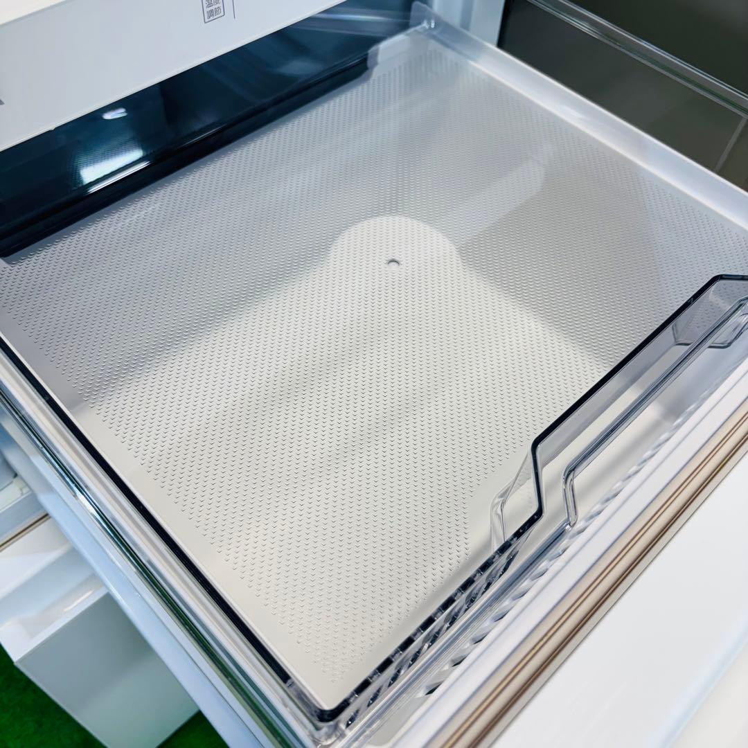 美品 2023年製 100L 冷凍庫 AQUA ガラス天板【地域限定配送無料】