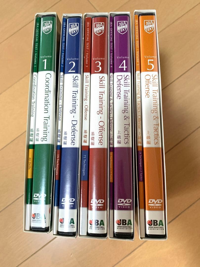 バスケットボール スキル&戦術 DVDセット