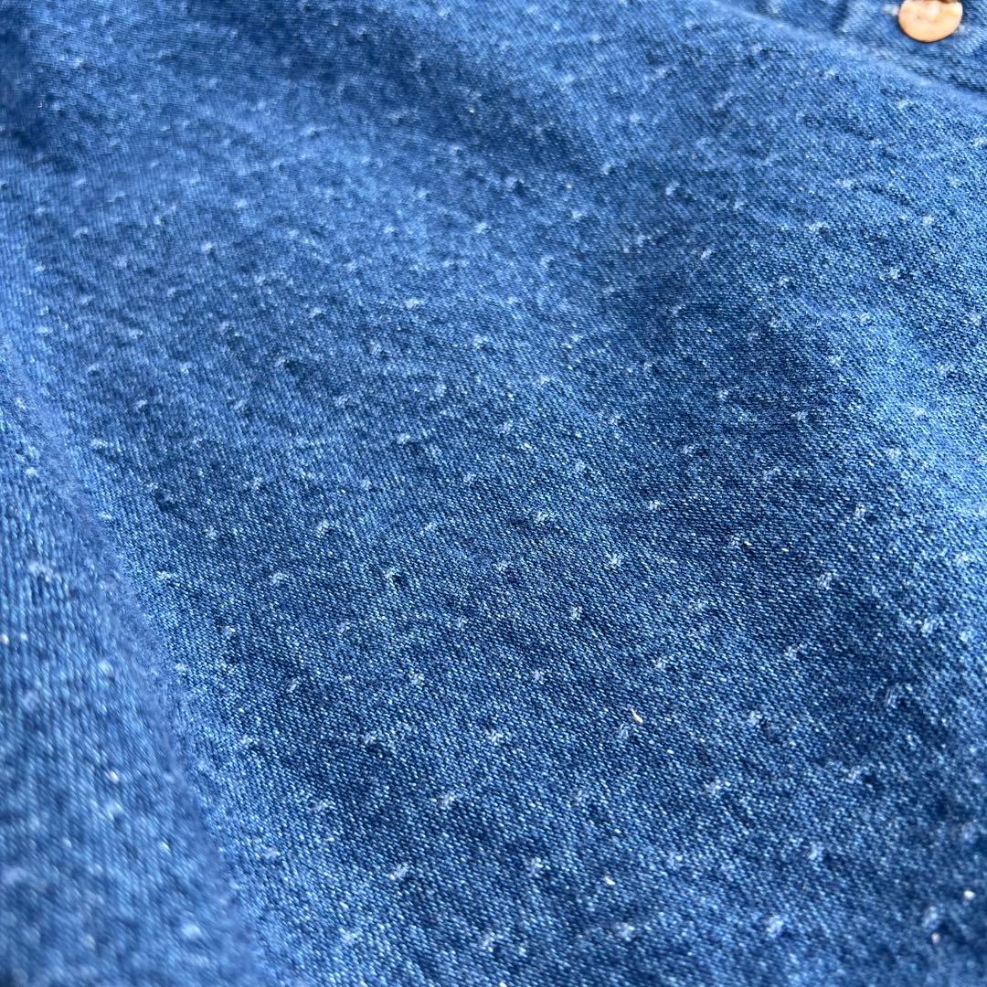 90s llbean アメリカ製 旧タグ ワンピース デニム 大きめ 12