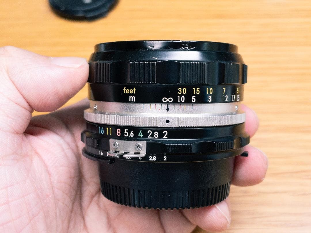 Nikon Nikkor-H.C. 50mm f/2 Ai改造