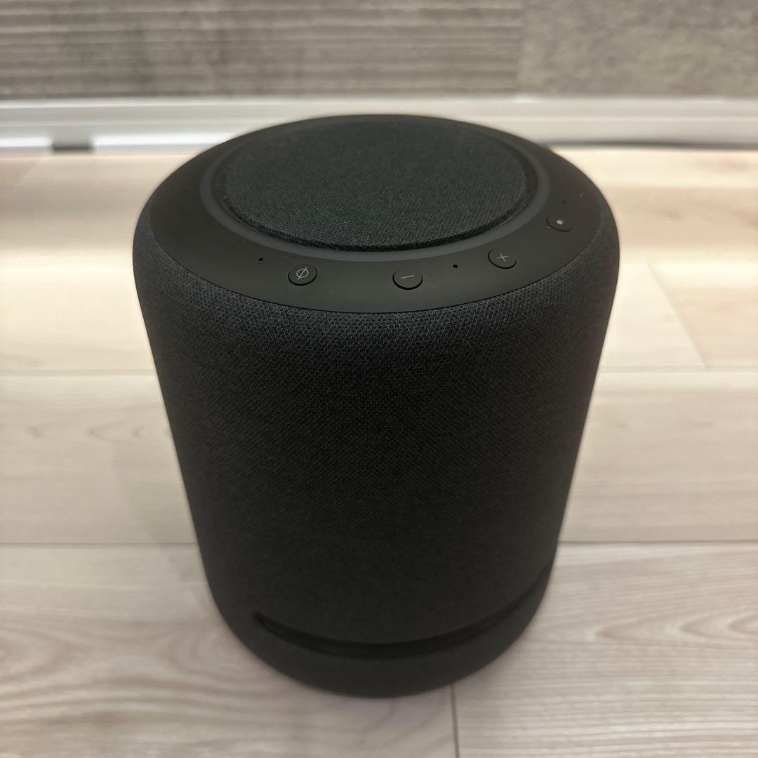 Echo Studio スマートスピーカー 黒 円筒形