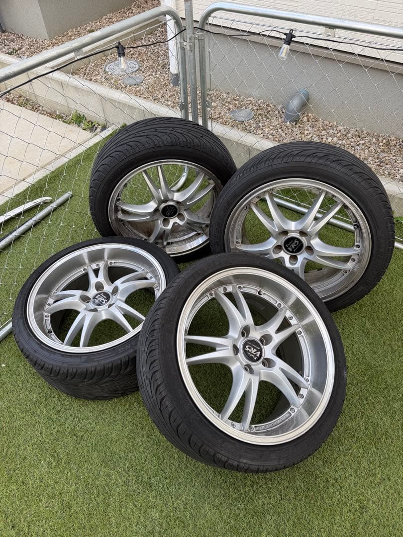 【深リム！？】マナレイ VR5 8J 9J 18インチ 4本セット ドリケツ