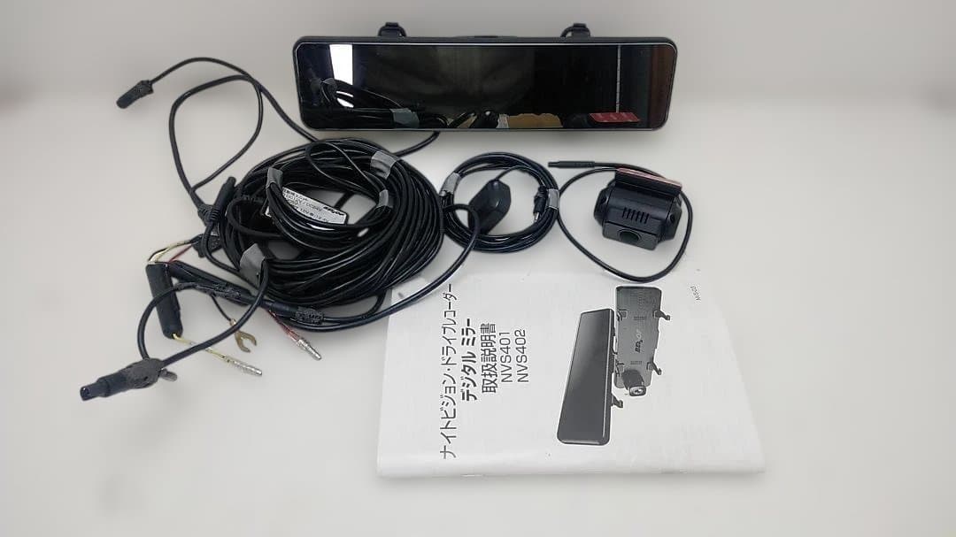 ベロフ　ナイトビジョンデジタルミラー　NVS401+ウェッジマウント（おまけ）