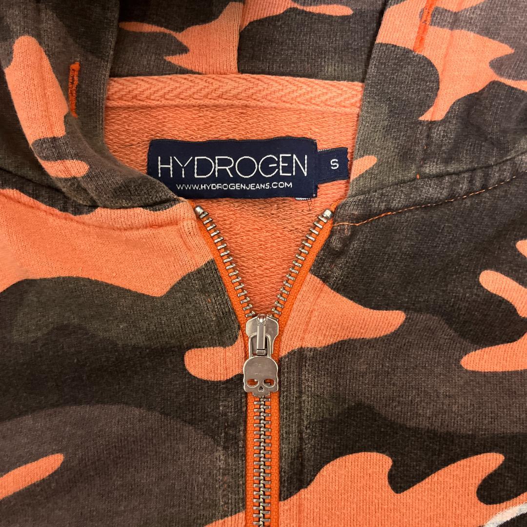 HYDROGEN カモフラージュ スカルセットアップ S 上下セット