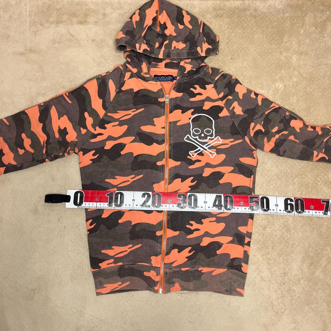 HYDROGEN カモフラージュ スカルセットアップ S 上下セット