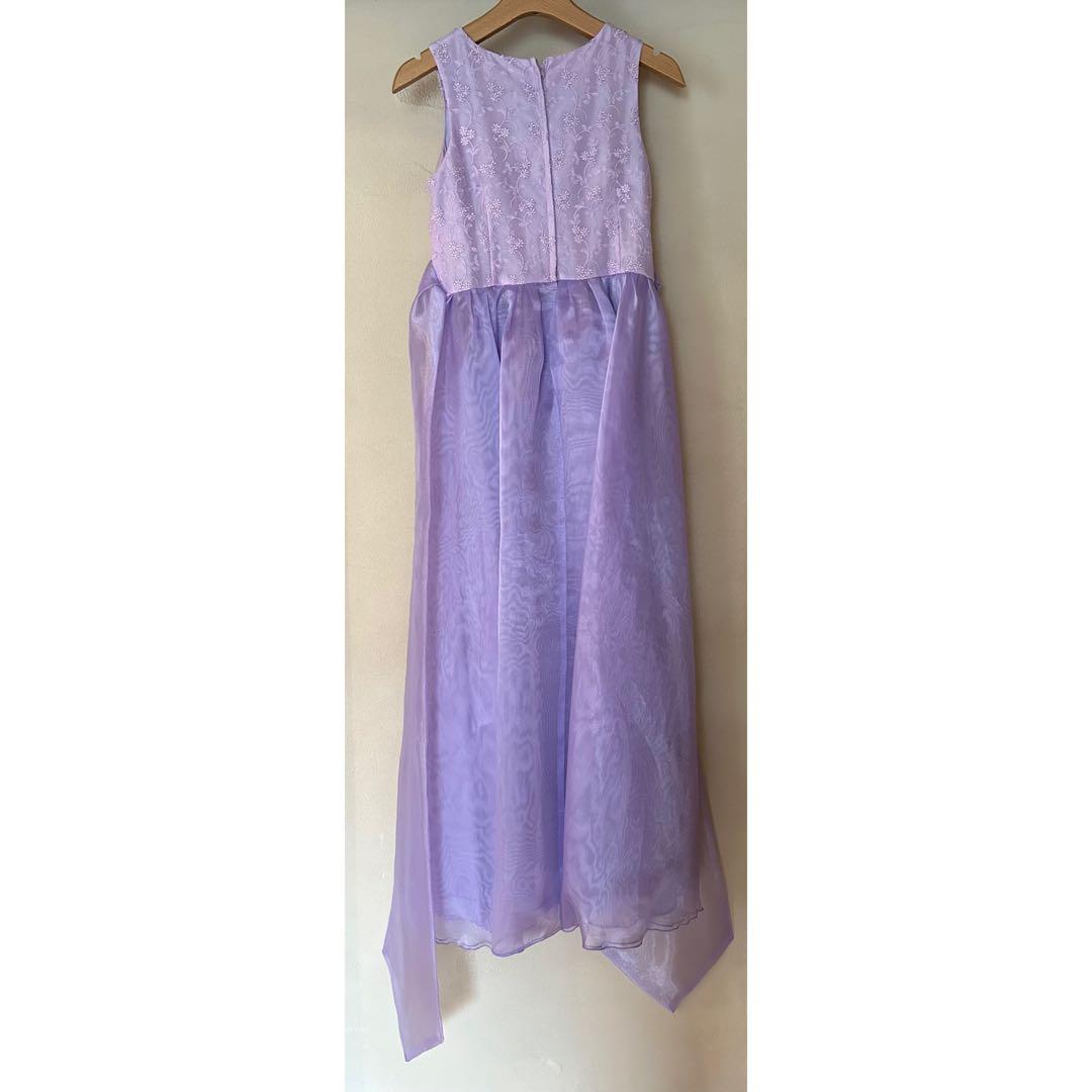 ゆめりすと 子供用ドレス パープル 紫 薄紫 演奏会 発表会 ソフィーライラック