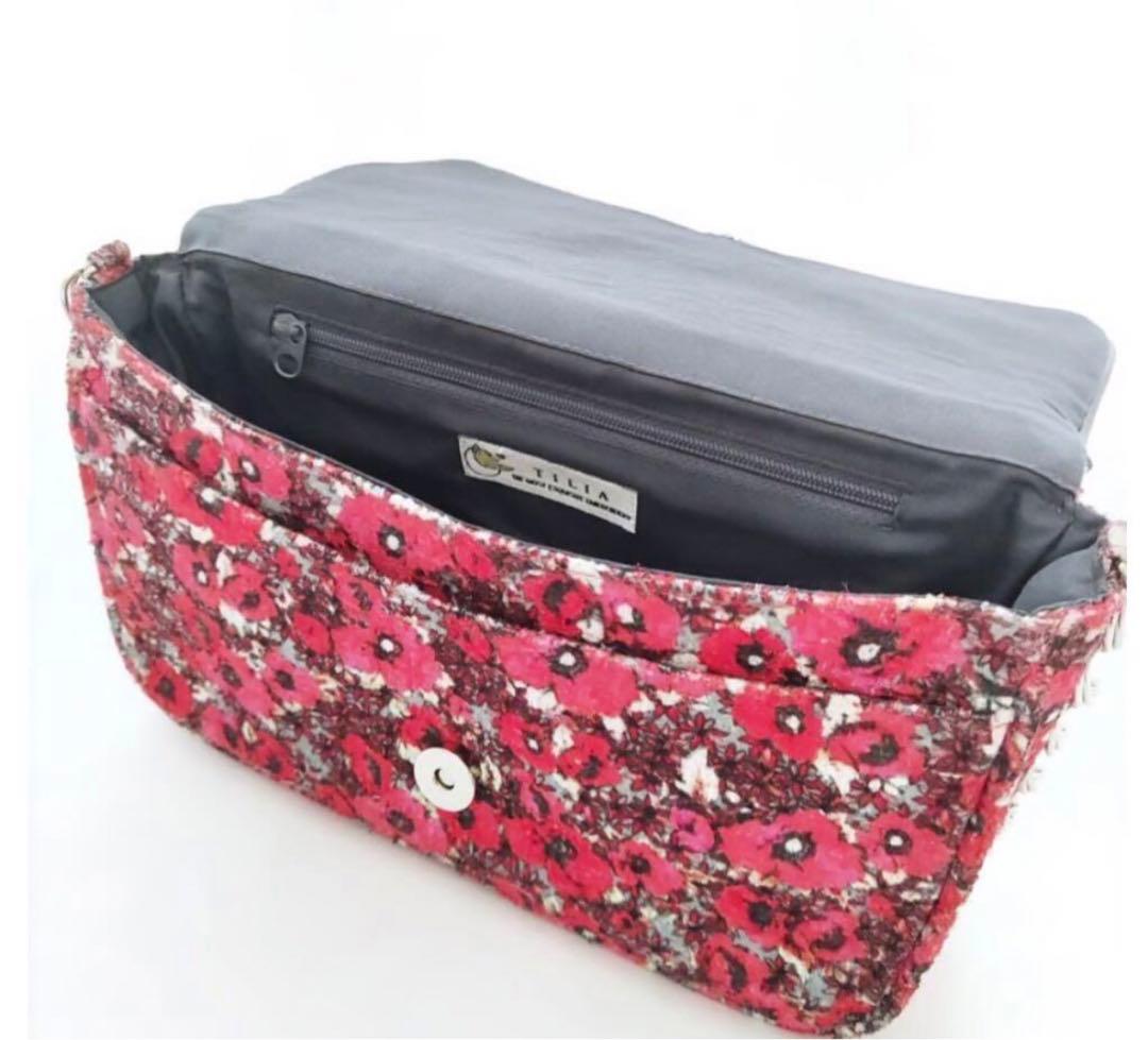 ✨美品✨チリア✨ハンドバッグ✨田川啓二✨ライトピンクグレー✨匿名配送・送料込み✨